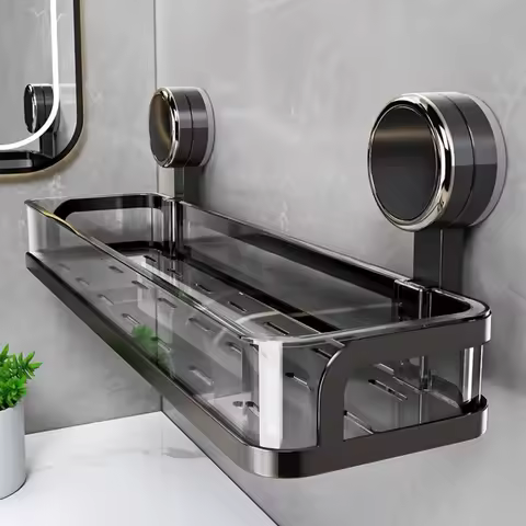 Étagère ventouse murale amovible douche